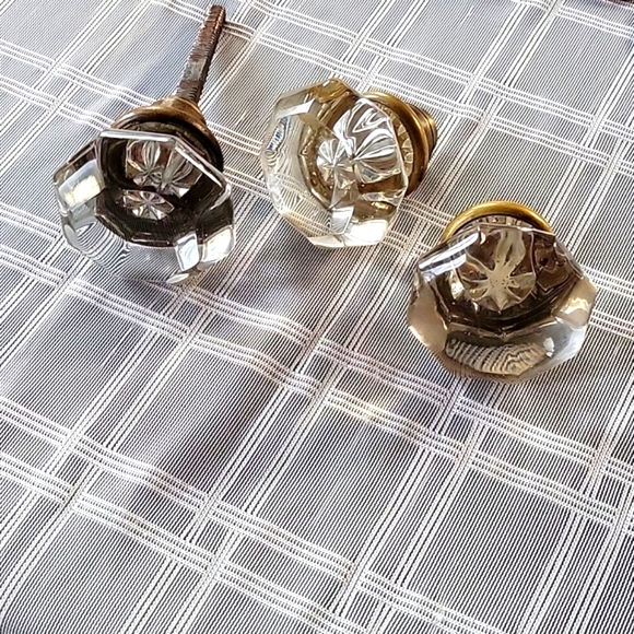 Vintage Glass Doorknobs - 3 - Picture 6 of 6